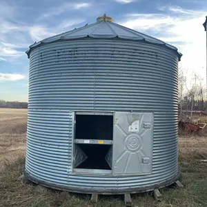1350bu Westeel Rosco 4 Ring 14’ Grain Bin on Wood Floor (Marked B4) * To be removed from site by June 30, 2026 *LOTS 34-37 LINKED FOR SIMULTANEOUS BID