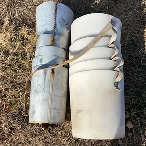 2 Grain Auger Spouts