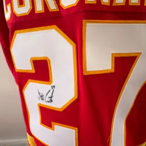 Calgary Flames Jersey - Donated by That Car Guy Inc.
