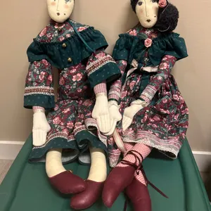 Pair of Dolls - Donated by Anonymous