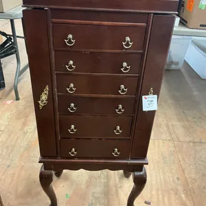 Wood Jewelry Armoire