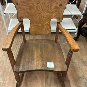 Oak Child's Rocking Chair