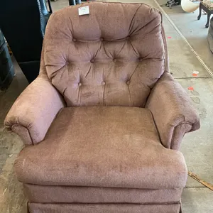 Tufted Fabric Armchair