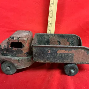 Pressed Steel Toy Dump Truck