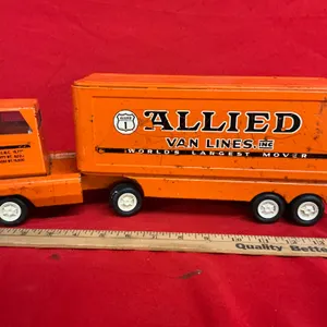 Pressed Steel Allied Van Toy Truck