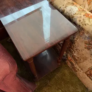 Wooden side table