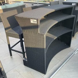 Patio Bar Table Set w/ (3) Chairs
 UNRESERVED