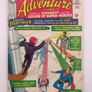 Adventure Comics 7-Comic Silver Age Lot (DC Comics)