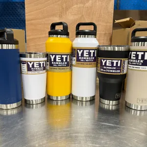 (6) NEW YETI RAMBLER INSULATED BOTTLES & TUMBLERS