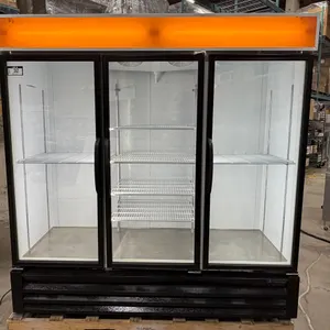MASTER-BILT MBGRP74-HG TRIPLE GLASS DOOR COOLER