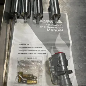 NEW SIERRA SRTG36 - 36" THERMOSTATIC GAS GRIDDLE