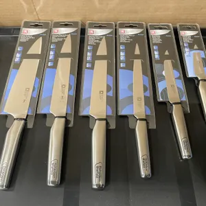NEW RICHARDSON SHEFFIELD ASEAN 6-PIECE KNIFE SET INCLUDING: