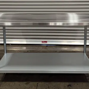 NEW 60" X 30" STAINLESS STEEL WORK TABLE, OMCAN 22074