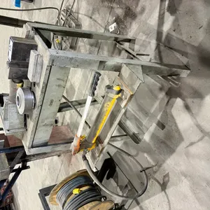 Hydraulic Shop Press w/ Hand Pump, Steel Stand, Etc.