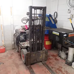Clark 3 Small Warehouse Gas Forklift- NOTE: REQUIRES BOOST.