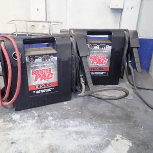 Lot of (2) Booster Pac ES5000 12V Power Supply 1500 Peak Amp Booster Packs.