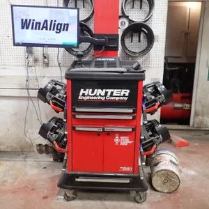 Hunter WinAlign 670 Alignment System w/Hunter 18,000lbs CAP. 4-Post Hoist. **LOADING SPECIAL TERMS**