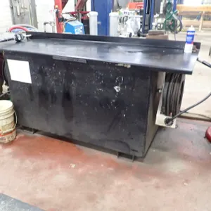 Lube Bench w/(2) Hose Reels.