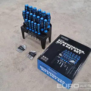 Unused Draper 44 Piece Precision Screwdriver Hex Key and Bit Set 