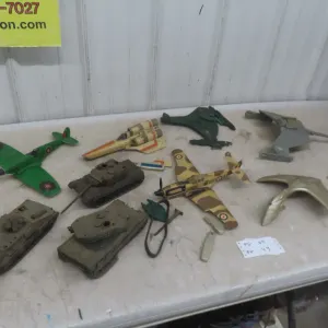 Built Models Aircraft and Tanks, Some Not Perfect