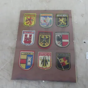 9 German Patches 