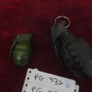 2 Grenades (1) Believe to be WW2 USA - Dummy  Condition , 