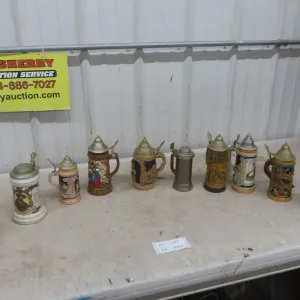 11 German Steins 