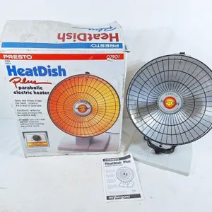 HeatDish Plus parabolic electric heater