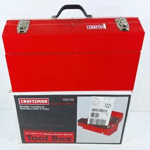 Craftsman Double Cantilever tool box with 4 trays