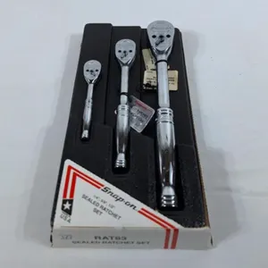 Snap-on 1/4", 3/8", 1/2" ratchet set