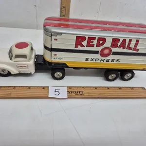 Vintage Linemar Friction Semi Truck No. 601
