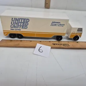 Vintage Ralstoy Semi Truck United Van Lines