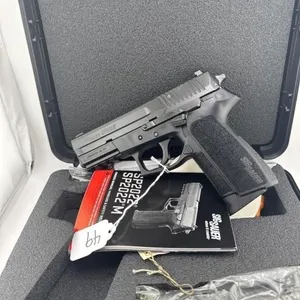 SIG SP2022 357 cal
Case and two 12 round clips