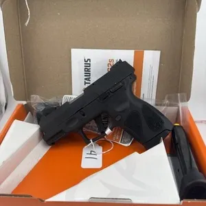 Taurus G2C 9MM
Box and two 12 round extended