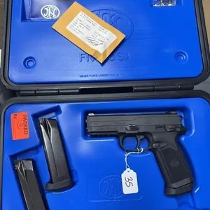 FN FNX-45 45ACP
Case and three 15 round clips