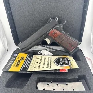 SIG 1911 45
Case and two 8 round clips included