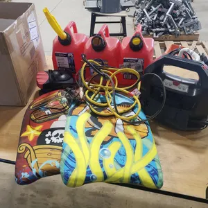 Box of Jerry Cans, Toys and More
 UNRESERVED