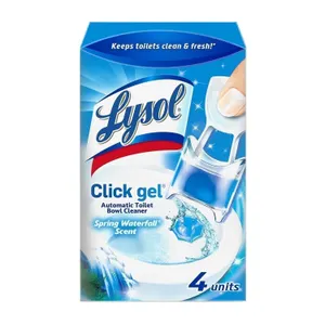 2x Lysol Automatic Click Gel, Waterfall Fresh,