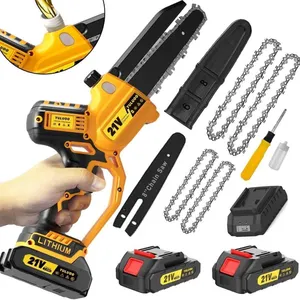 NEW $55 Mini Battery 8&6 Inch Electric Chainsaw