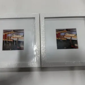 NEW 2PK (9"x 9") White Picture Frame
