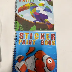 NEW STICKER PAINT BOOK