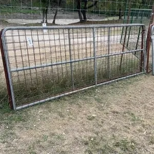 2 48�x140� sheep and goat gates. The back one has