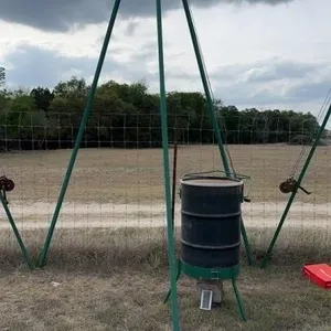 Over head deer feeder.