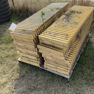 22 pieces of fiber glass dry decking. 14.5x47".