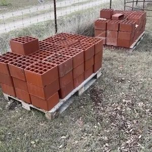 94 pieces of clay blocks. 10�x10�x6�