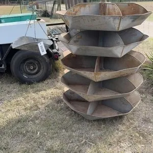 5 tier nail bin with scoop arm.
