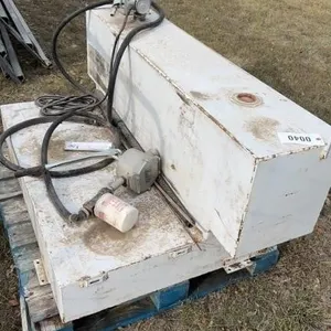 100 gallon fuel tank. Has a good amount of diesel