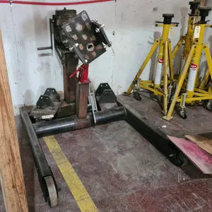 Zimmatic Rotating Engine Stand with Hydraulic Jack & Universal Adapter