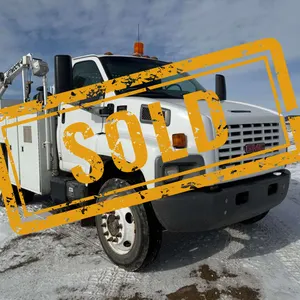 2005 GMC C6500 Service Truck with Liftmoore 3200 Crane