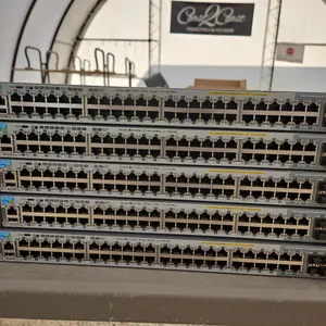 Lot Of 5 Assorted HP Computer Switches Condition Unknown